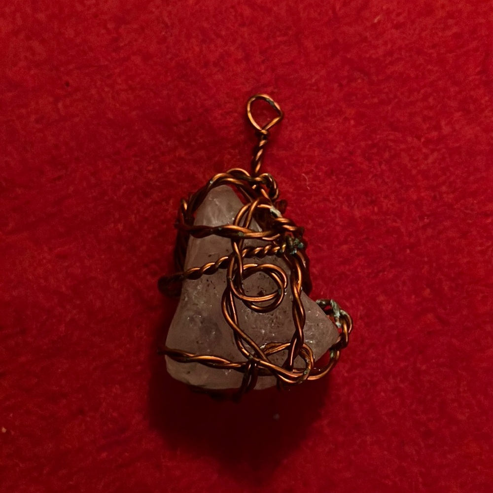 Handcrafted Wire-Wrapped Pendant